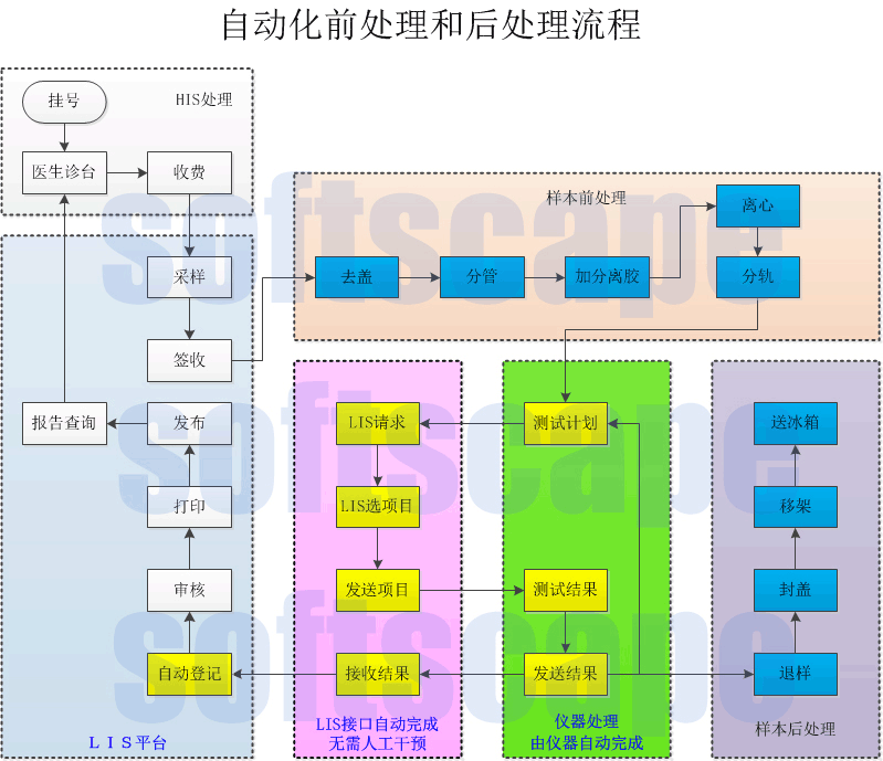 自动化前处理和后处理流程